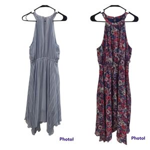 2 BCBG sleeveless dresses